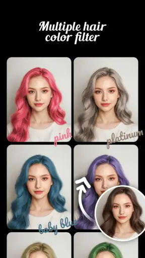 Prookie: Hair Style Face Shape screenshot