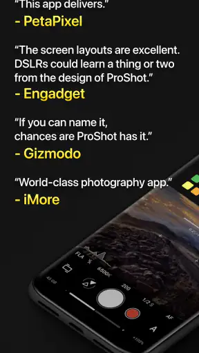 ProShot screenshot
