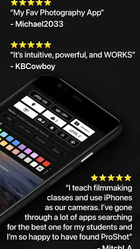 ProShot screenshot