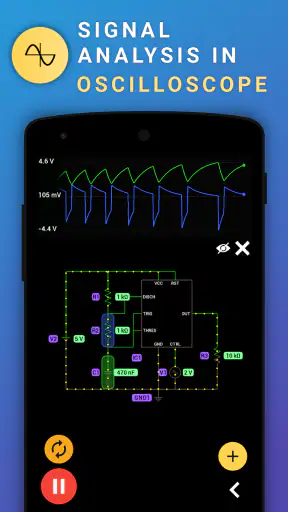PROTO - circuit simulator screenshot