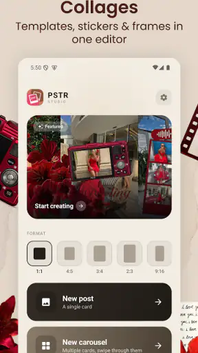 PSTR: Carousel Maker & Collage screenshot