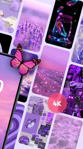 Purple Wallpapers: Backgrounds screenshot