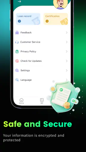 PXTLoan-online loan screenshot