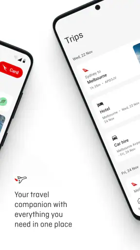 Qantas Airways screenshot
