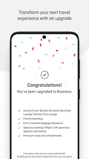 Qantas Airways screenshot