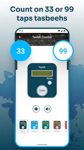 Qibla Compass with Salah Time screenshot