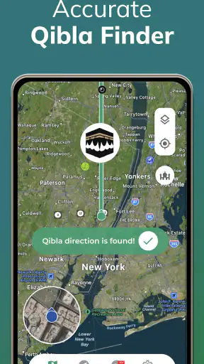 Qibla Finder Compass 100% screenshot