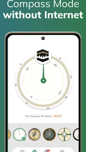 Qibla Finder Compass 100% screenshot