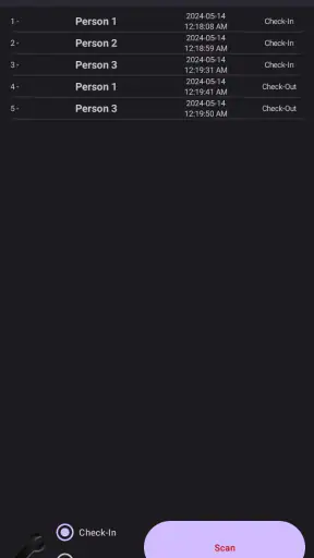 QR Attendance Control screenshot