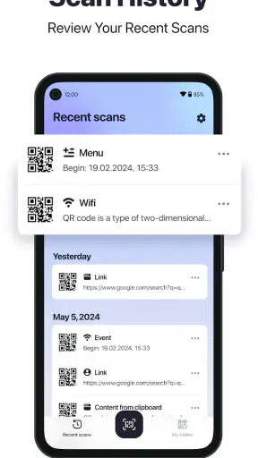 QR Code & Barcode－Fast Scanner screenshot