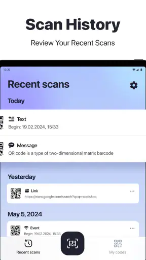 QR Code & Barcode－Fast Scanner screenshot