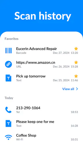 QR Code Scanner & Scanner App screenshot