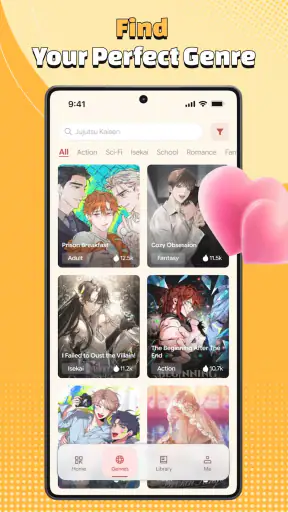 QToon：Webtoon & Manga screenshot