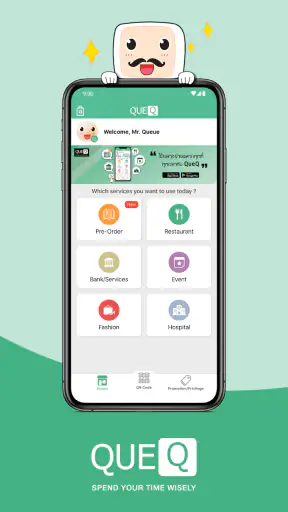 QueQ - No More Queue Line screenshot