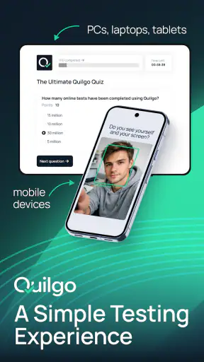 Quilgo - Online Assessments screenshot