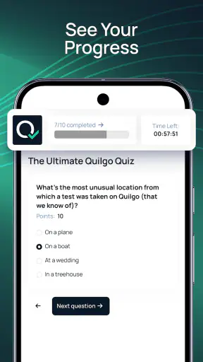 Quilgo - Online Assessments screenshot