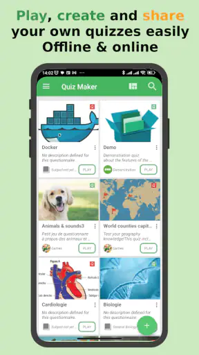Quiz Maker (Create Quiz /Test) screenshot
