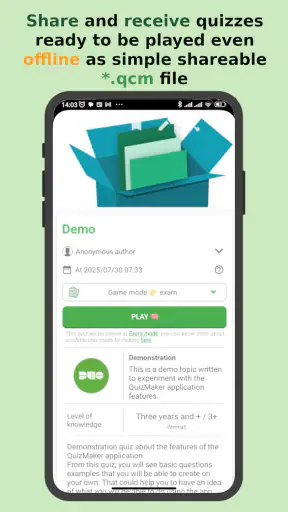 Quiz Maker (Create Quiz /Test) screenshot