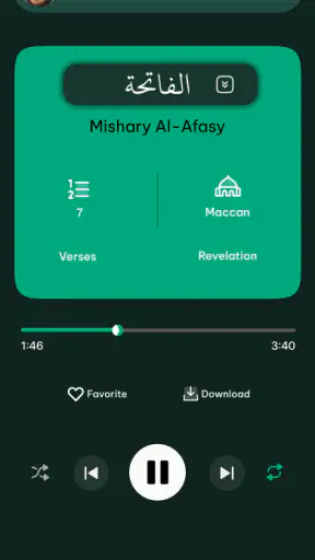 Quran Player Audio Offline screenshot