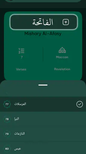 Quran Player Audio Offline screenshot