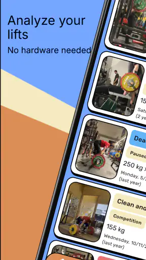 Qwik VBT: velocity and barpath screenshot