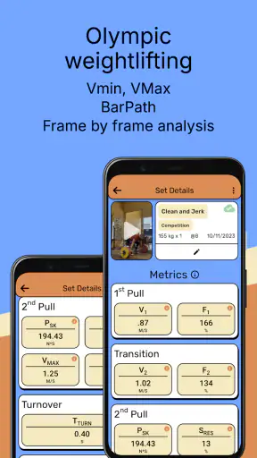 Qwik VBT: velocity and barpath screenshot