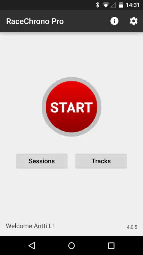 RaceChrono Pro screenshot