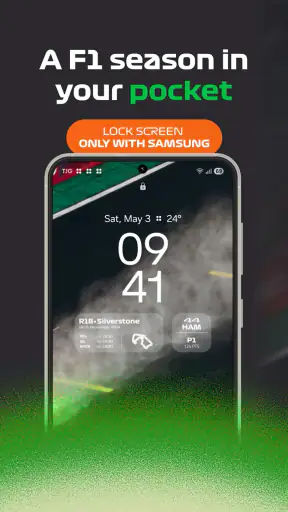 Racify - Beautiful F1 widgets screenshot