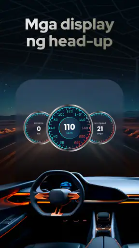 Radar, GPS at Speedometer screenshot