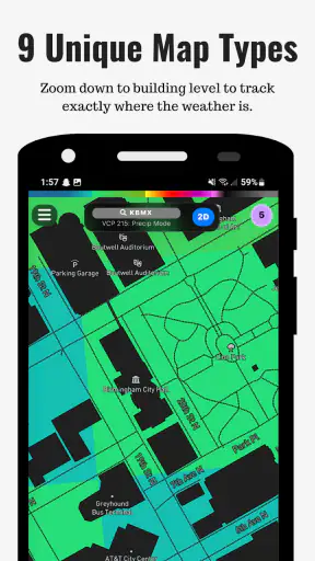 RadarOmega: Doppler Radar App screenshot