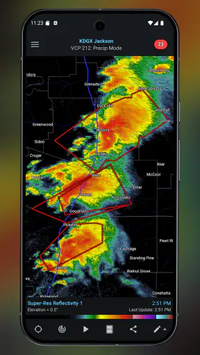 RadarScope screenshot