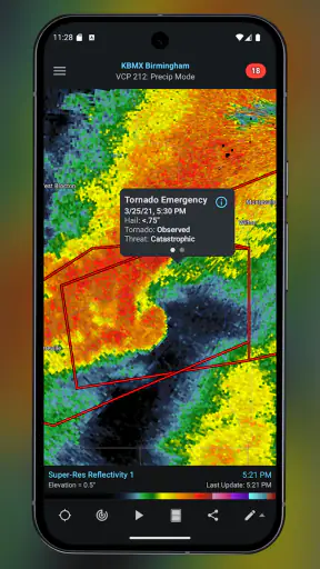 RadarScope screenshot