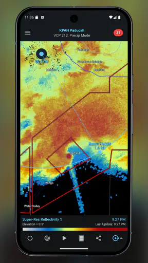 RadarScope screenshot