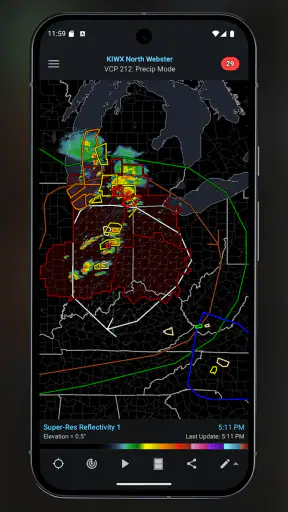 RadarScope screenshot