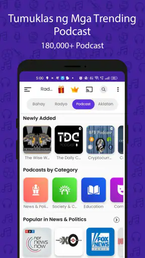 Radio FM: Radios and Podcasts screenshot