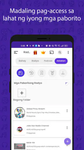 Radio FM: Radios and Podcasts screenshot
