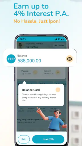 RCBC DiskarTech Savings screenshot