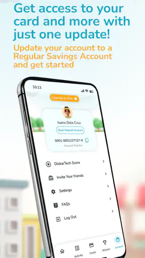 RCBC DiskarTech Savings screenshot