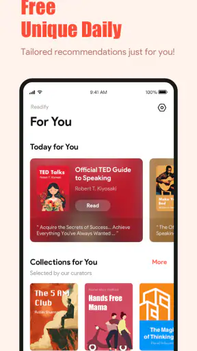 Readify: 15-Min Book Summaries screenshot