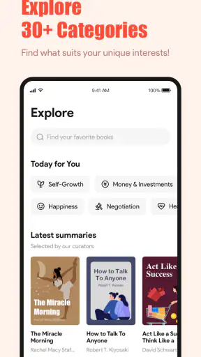 Readify: 15-Min Book Summaries screenshot