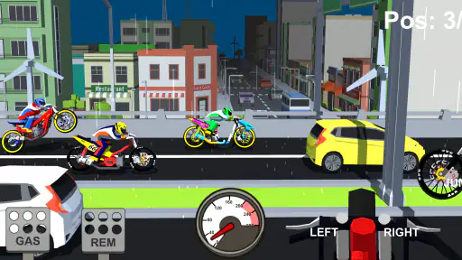 Real Drag Bikers Racing screenshot