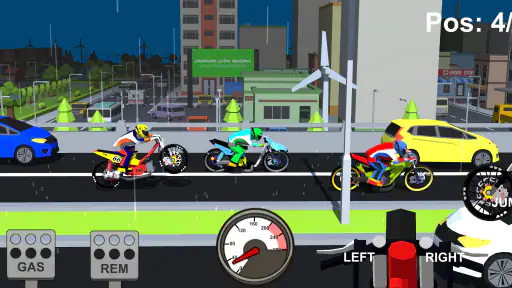 Real Drag Bikers Racing screenshot