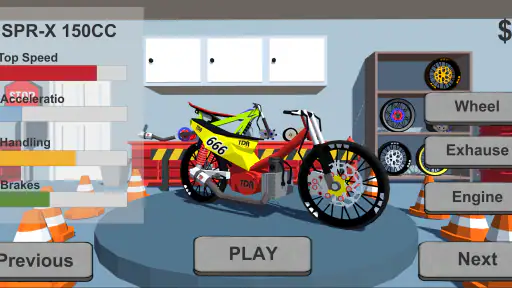 Real Drag Bikers Racing screenshot