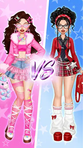 Rebel Glam: Dress Up & Makeup screenshot