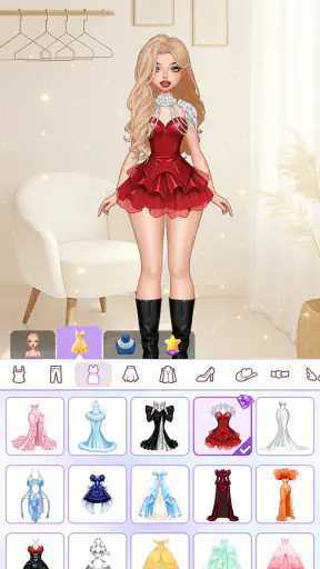 Rebel Glam: Dress Up & Makeup screenshot