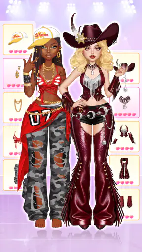 Rebel Glam: Dress Up & Makeup screenshot