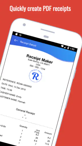 Receipt Maker - Make Receipt screenshot
