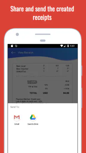 Receipt Maker - Make Receipt screenshot