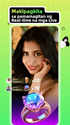 Recho-Live, Video Chat & Room screenshot