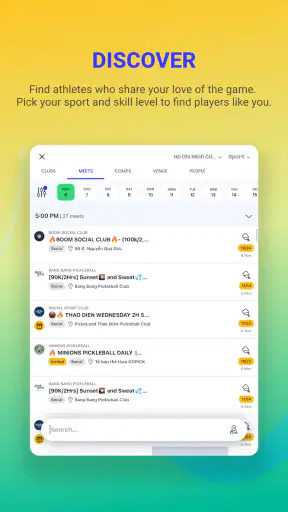 Reclub - Social Sports Nearby screenshot